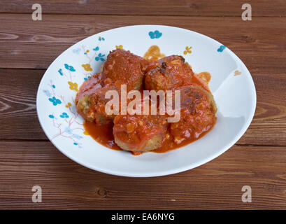 Boulettes de poisson Banque D'Images