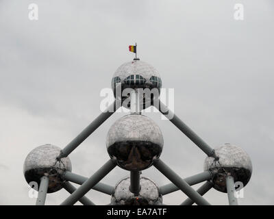 L'Atomium à Bruxelles, Belgique, Europe Banque D'Images
