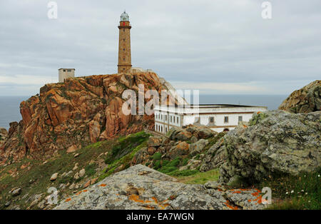 Cap Vilán. Camariñas, Galice, Espagne Banque D'Images