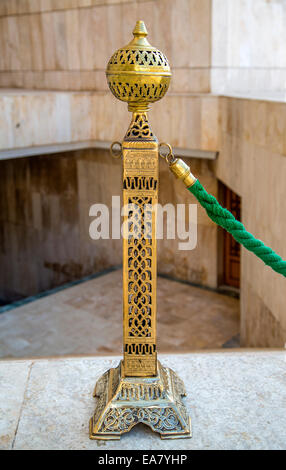 Détail de mosquée Hassan II à Casablanca, Maroc Banque D'Images