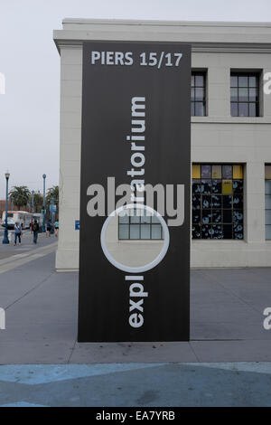 Exploratorium Children's Science Museum, San Francisco, CA. Banque D'Images