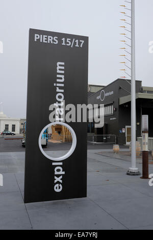 Exploratorium Children's Science Museum, San Francisco, CA. Banque D'Images