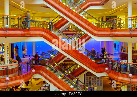 Intérieur de Princess Square Shopping Centre, Buchanan Street, Glasgow, Scotland Banque D'Images