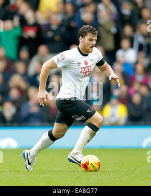 Derby, Royaume-Uni. Nov 8, 2014. Lee Martin de Derby County - Football - Sky Bet Championship - Derby County vs Wolverhampton Wanderers - Stade iPro Derby - Saison 2014/15 - 8 novembre 2014 - Photo Malcolm Couzens/Sportimage. Credit : csm/Alamy Live News Banque D'Images