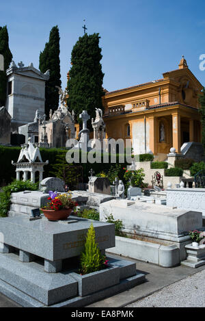 Cimetiere du Chateau, Nice, France. Banque D'Images