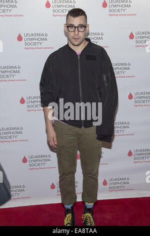 LOL Avec LLS : blagues sur vous, le cancer ! Au New World Stages de New York avec : Jack Antonoff Où : New York City, New York, United States Quand : 06 mai 2014 Banque D'Images