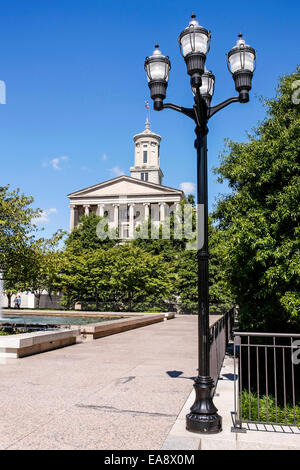 Vue de l'état de l'édifice Capitol Plaza législatif à Nashville, TN Banque D'Images