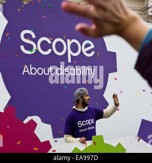 Prises au cours de lord-maire de Londres 2014 Parade. Banque D'Images