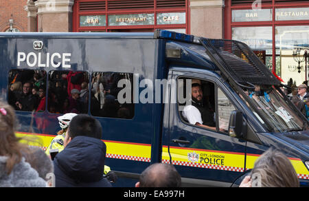 Prises au cours de lord-maire de Londres 2014 Parade Banque D'Images