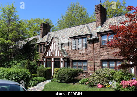 Arbor Fermer, Forest Hills, Queens, New York Banque D'Images