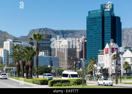 139 m, port d'un gratte-ciel dans le quartier central des affaires à Cape Town, Afrique du Sud Banque D'Images