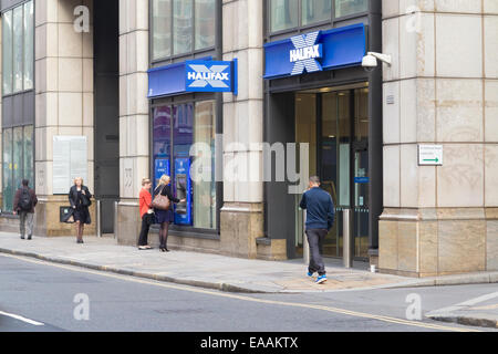 Direction générale de la banque Halifax, London, UK Banque D'Images