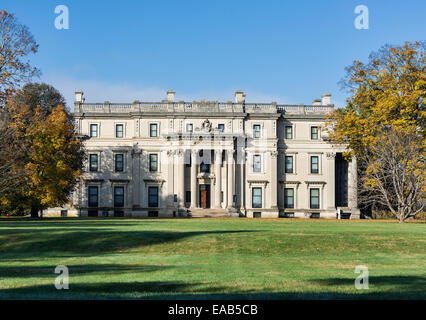 Site Historique National de Vanderbilt Mansion, Hyde Park, New York, USA Banque D'Images