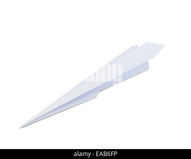 Avion en papier Banque D'Images