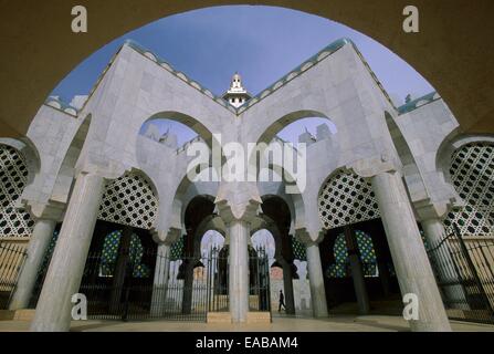 Grande mosquée (Grande mosquée), Touba, au Sénégal, l'Afrique Banque D'Images