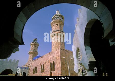 Grande mosquée (Grande mosquée), Touba, au Sénégal, l'Afrique Banque D'Images