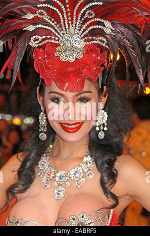 Déplacement à Pattaya, Thaïlande, Cabaret Alcazar Banque D'Images