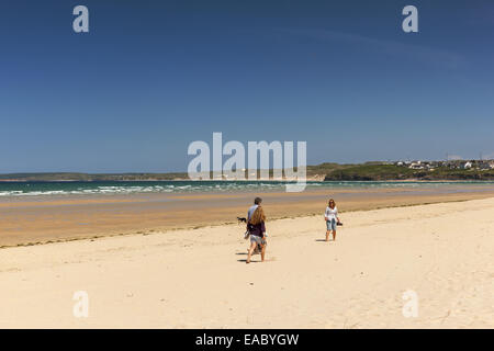 La baie de St Ives, Cornwall Banque D'Images