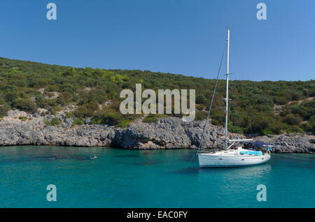 La location en méditerranée Banque D'Images