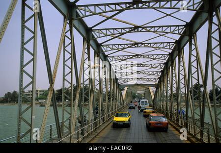 Pont Faidherbe, Saint Louis, Sénégal, Afrique Banque D'Images