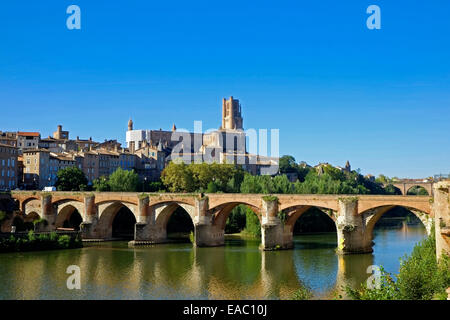 St Saint Cathédrale Sainte-Cécile Albi Tarn Midi-Pyrenees South West France UE Union Européenne Europe Banque D'Images