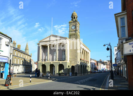 La Guildhall, High Street, Newport, Isle of Wight, Angleterre, Royaume-Uni Banque D'Images
