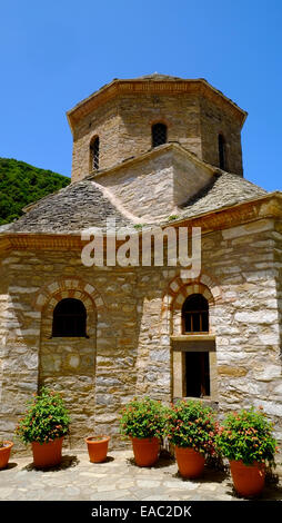 Monastère Evangelistria Sporades Skiathos Island Grèce UE Union Européenne Europe Banque D'Images