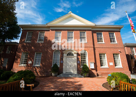 Le palais de justice du comté de Talbot à Easton, Maryland USA Banque D'Images