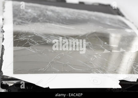 Broken appareil mobile. Banque D'Images