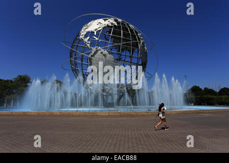 Flushing Meadows Corona Park Queens New York Banque D'Images