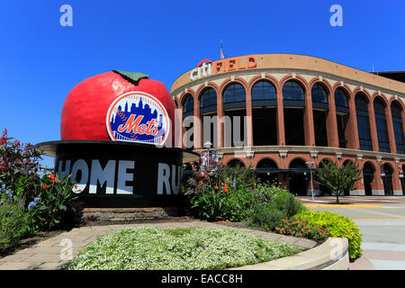 Citi Field Stadium accueil de l'équipe de baseball des New York Mets Banque D'Images