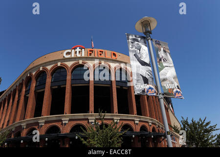 Citi Field Stadium accueil de l'équipe de baseball des New York Mets Banque D'Images