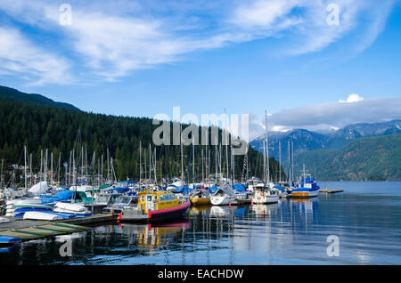 Deep Cove Harbour, Deep Cove, District de North Vancouver, Colombie-Britannique, Canada Banque D'Images