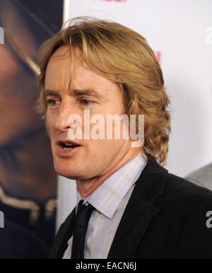 Los Angeles, CA, USA. 11Th Nov, 2014. Owen Wilson aux arrivées pour la premiere HOMESMAN le festival de 2014, le Kodak Theater à Hollywood et Highland Center, Los Angeles, CA, 11 novembre 2014. Credit : Dee Cercone/Everett Collection/Alamy Live News Banque D'Images