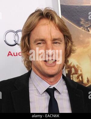 Los Angeles, CA, USA. 11Th Nov, 2014. Owen Wilson aux arrivées pour la premiere HOMESMAN le festival de 2014, le Kodak Theater à Hollywood et Highland Center, Los Angeles, CA, 11 novembre 2014. Credit : Dee Cercone/Everett Collection/Alamy Live News Banque D'Images