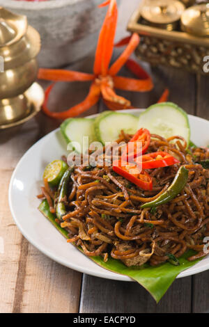 Mee goreng mamak, cuisine populaire en Malaisie Banque D'Images