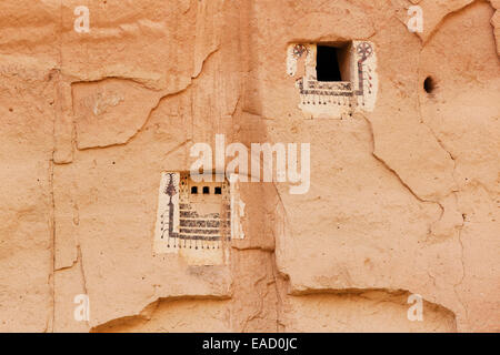 Pigeonnier, Zelve Musée en plein air, parc national de Göreme, en Cappadoce, Anatolie centrale, Anatolie, Turquie Banque D'Images