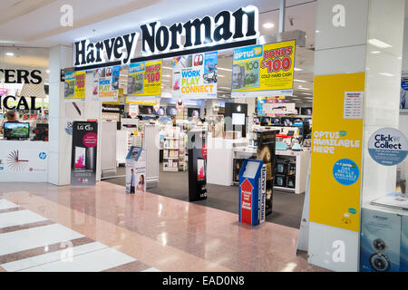 Mirvac a géré le centre commercial de Broadway à Broadway, Sydney, australie. Harvey Norman est un détaillant national de meubles et d'électricité Banque D'Images