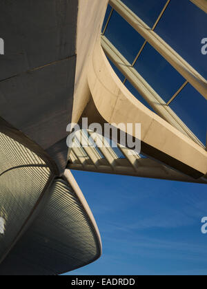 La gare de Liège-Guillemins par l'architecte Santiago Calatrava, Liège, Belgique, Europe Banque D'Images