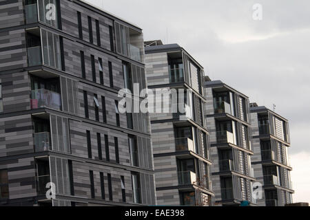 Arthouse York Way quartier résidentiel apartments property Kings Cross Londres Banque D'Images