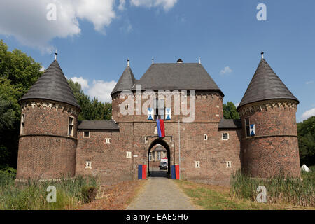 Château Vondern, Oberhausen, Ruhr, Rhénanie du Nord-Westphalie, Allemagne Banque D'Images