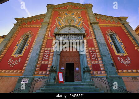 Notre-Dame de l&# 39;Assomption Cathédrale, Tende, Département des Alpes-Maritimes, région Provence-Alpes-Côte d'Azur, France Banque D'Images