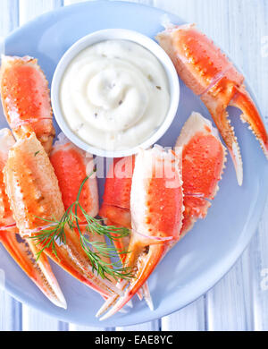 pinces de crabe Banque D'Images