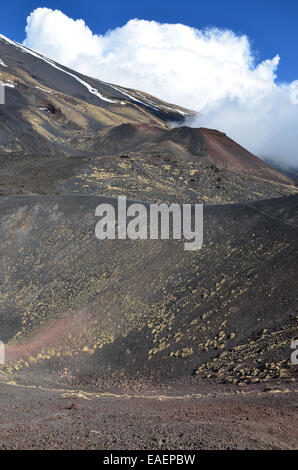 Paysage volcanique de l'Etna Banque D'Images