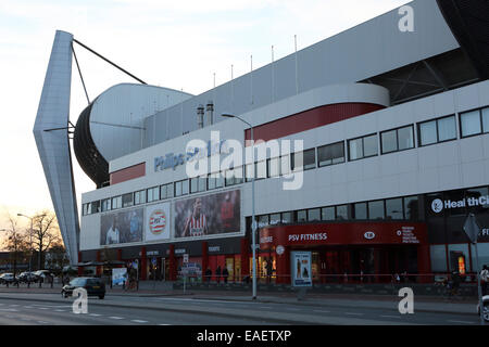 Le stade Philips à Eindhoven, aux Pays-Bas. Le stade est le terrain du PSV Eindhoven. Banque D'Images