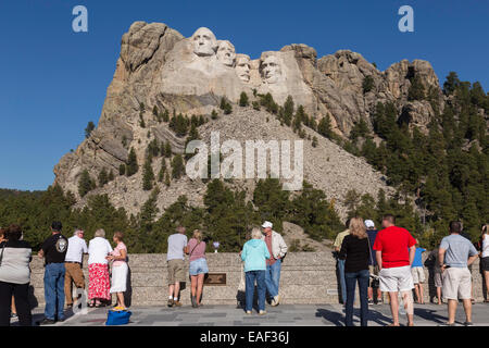 Mount Rushmore National Memorial, SD, USA Banque D'Images