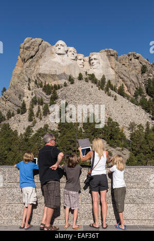 Mount Rushmore National Memorial, SD, USA Banque D'Images