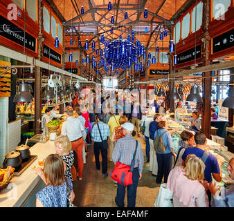 Marché de San Miguel. Madrid. Espagne Banque D'Images