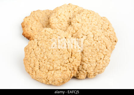 Un ensemble de produits frais, des biscuits à mettre sur un fond blanc. Banque D'Images