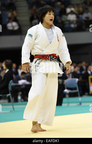Scène de Port de Chiba, Chiba, Japon. Nov 8, 2014. Chizuru Arai, le 8 novembre 2014 - Judo : Coupe Kodokan 2014 -70kg femmes au Port de Chiba, Chiba, Japon. © AFLO SPORT/Alamy Live News Banque D'Images